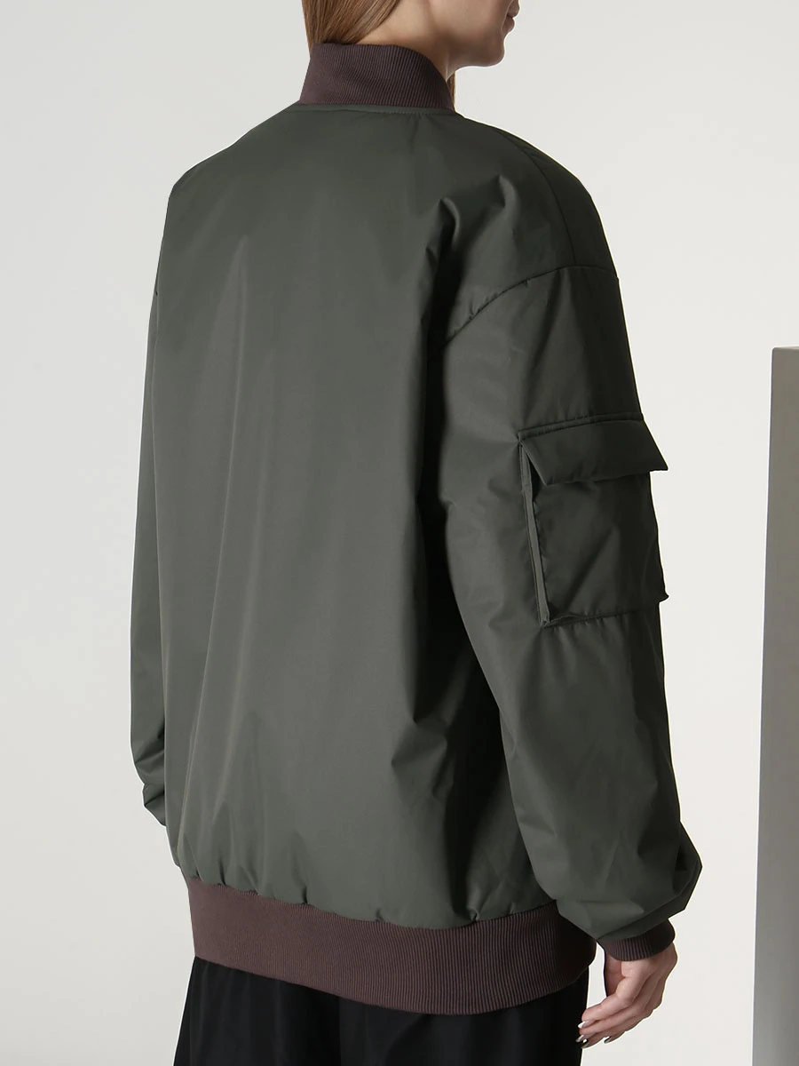 Бомбер Irbe Orange Lining Oversize Khaki