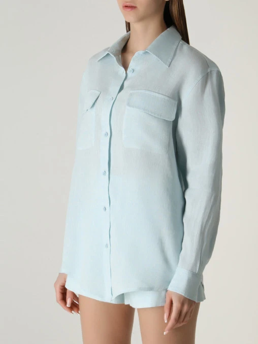 Рубашка льняная FORTE DEI MARMI COUTURE
