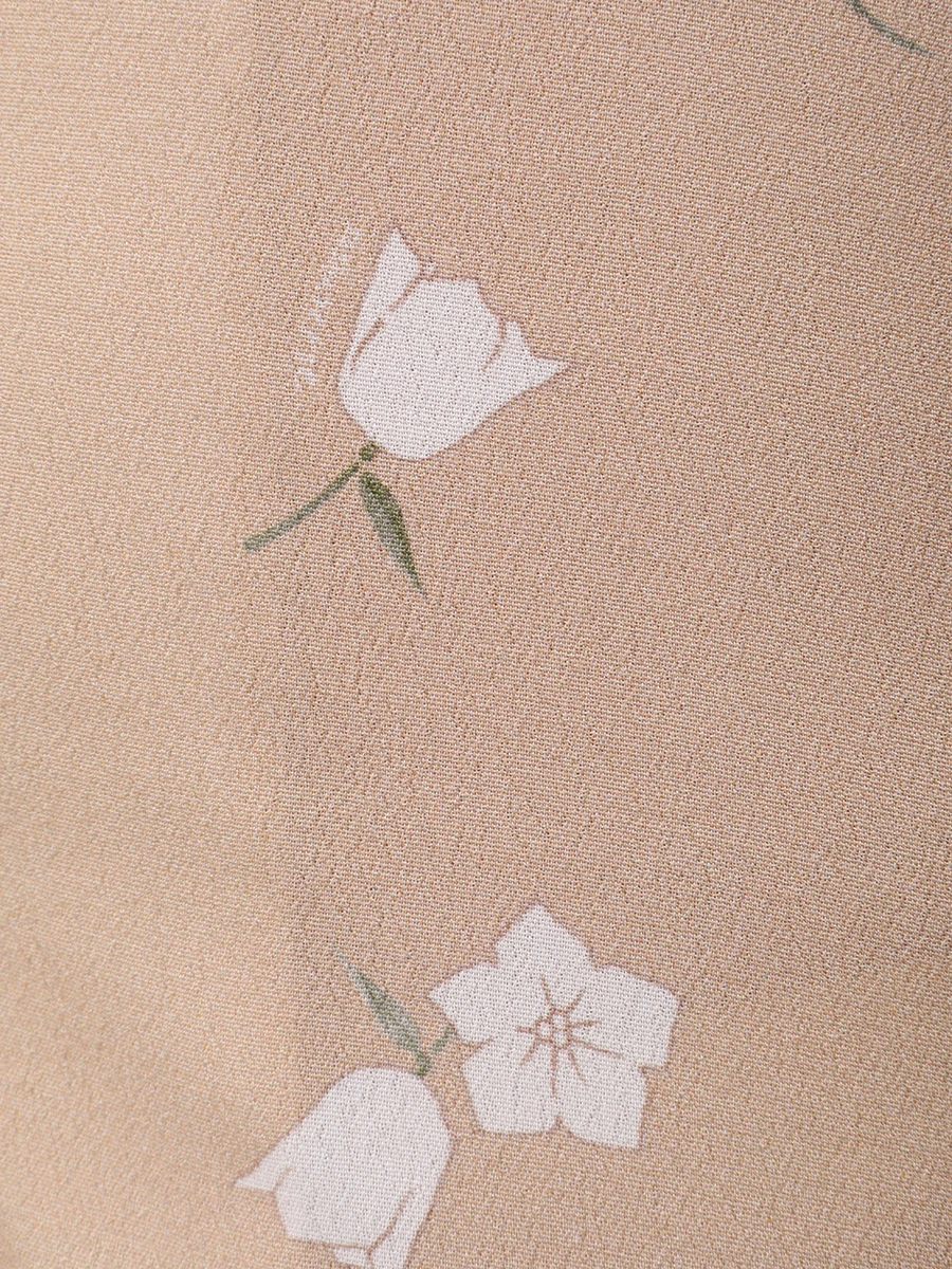 Платье-рубашка из вискозы