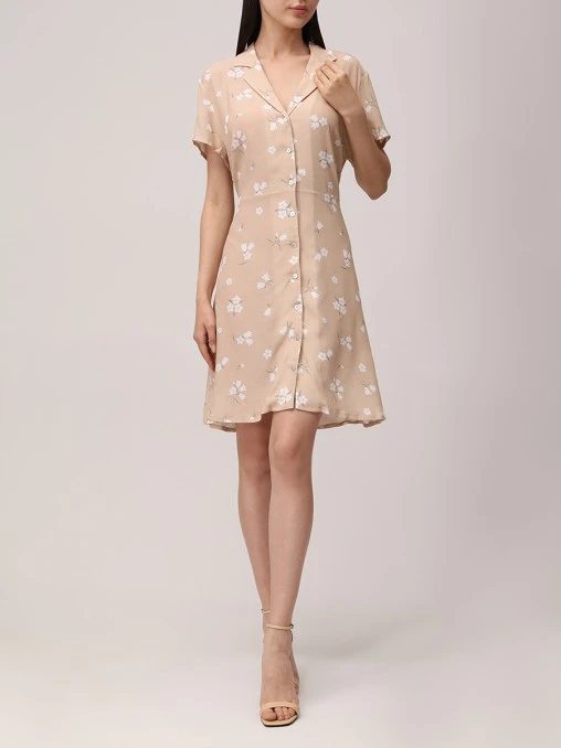 Платье-рубашка из вискозы SASHAVERSE