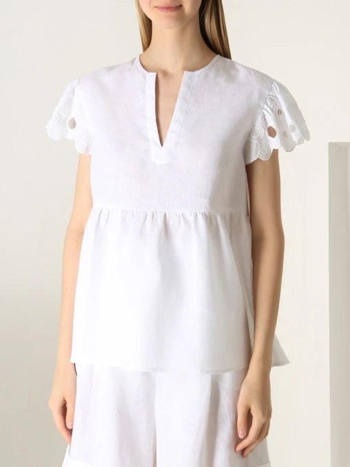 Блуза льняная HOLY CAFTAN