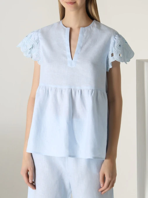 Блуза льняная HOLY CAFTAN