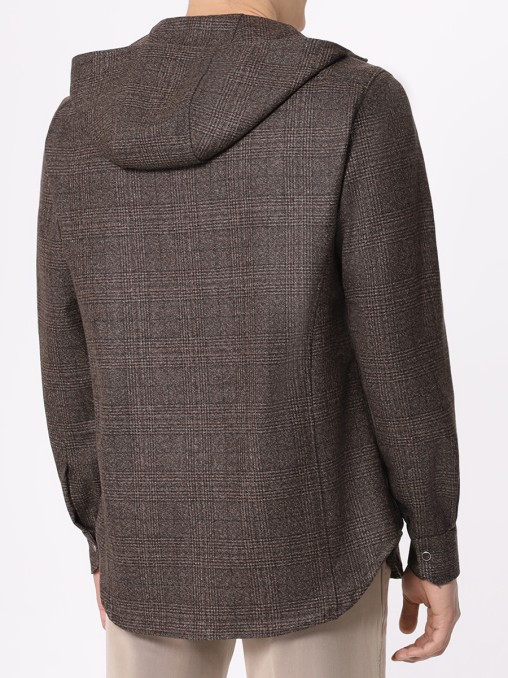 Рубашка шерстяная KITON