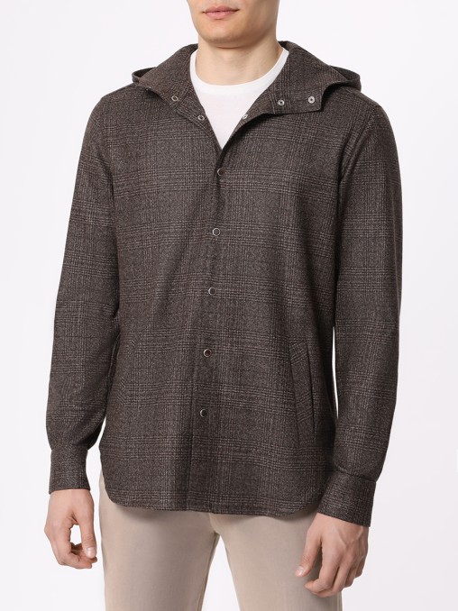 Рубашка шерстяная KITON