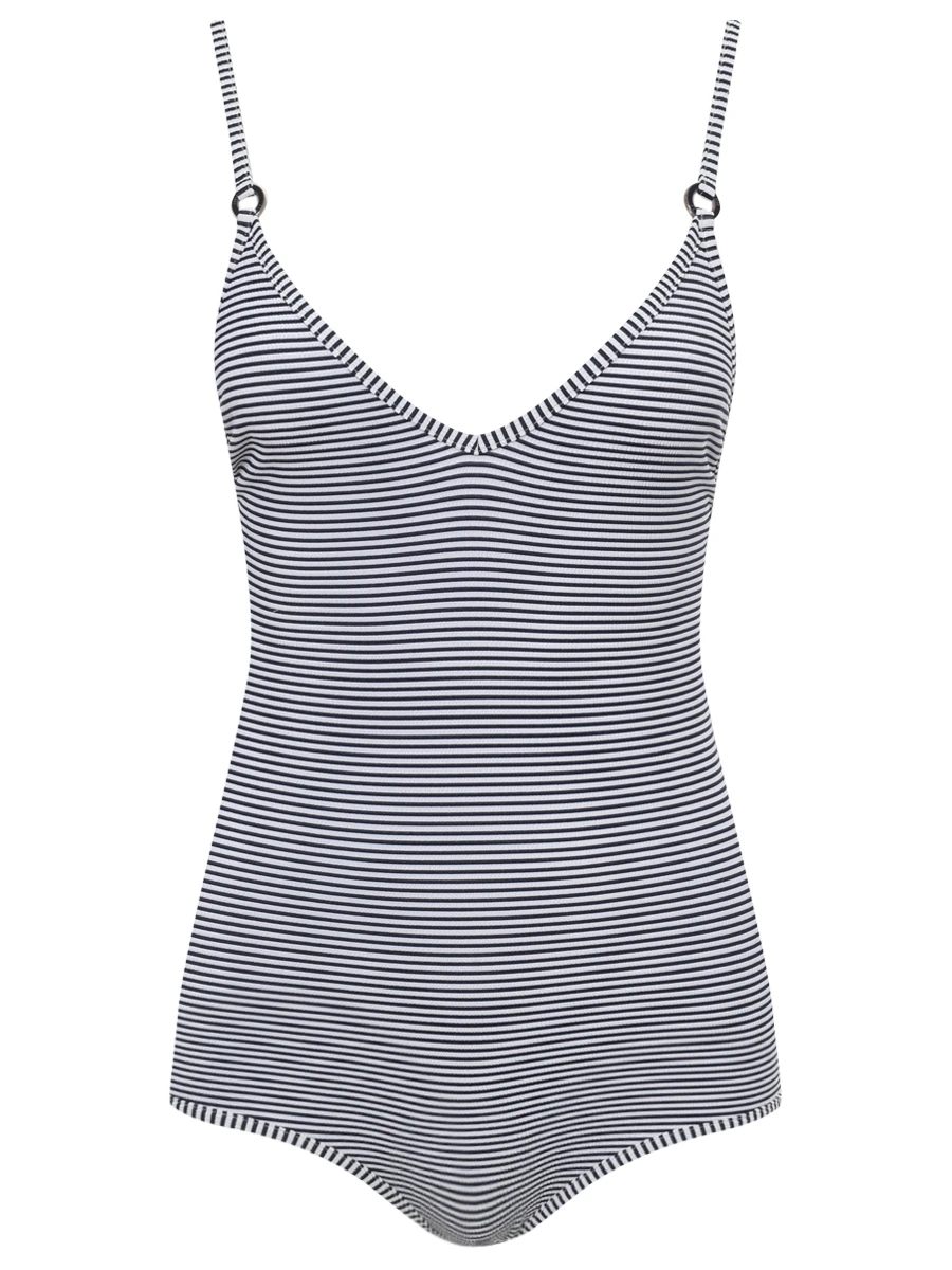 Купальник сплошной в полоску