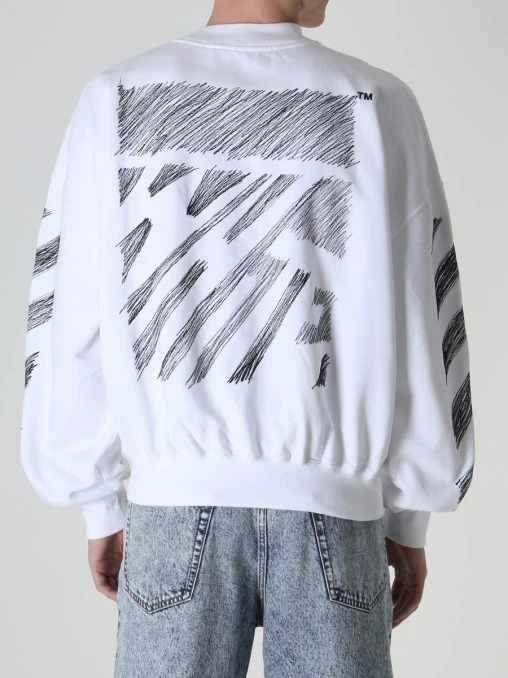 Толстовка хлопковая OFF-WHITE