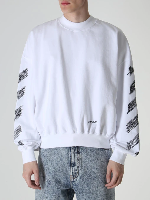 Толстовка хлопковая OFF-WHITE