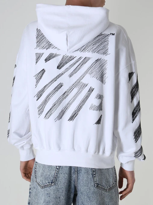 Худи хлопковое OFF-WHITE
