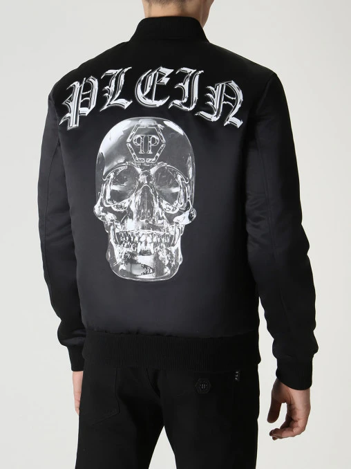 Бомбер сатиновый PHILIPP PLEIN