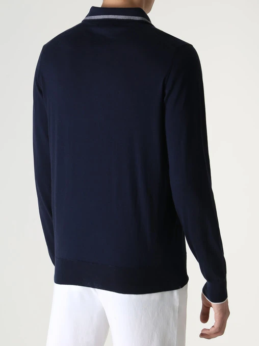 Поло хлопковое FIORONI CASHMERE