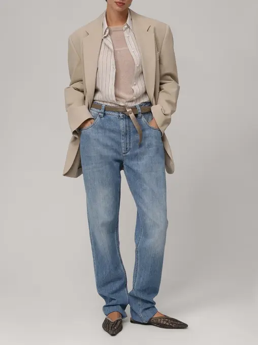 Футболка льняная BRUNELLO CUCINELLI