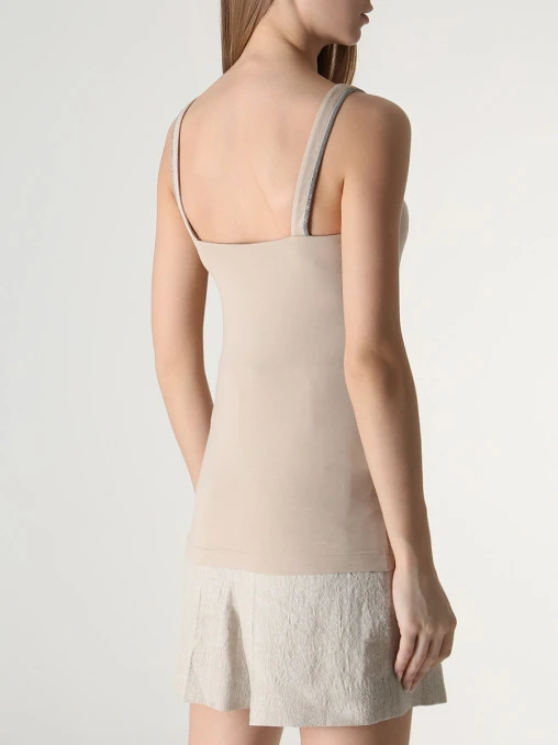 Топ хлопковый BRUNELLO CUCINELLI