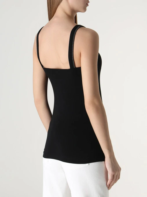 Топ хлопковый BRUNELLO CUCINELLI