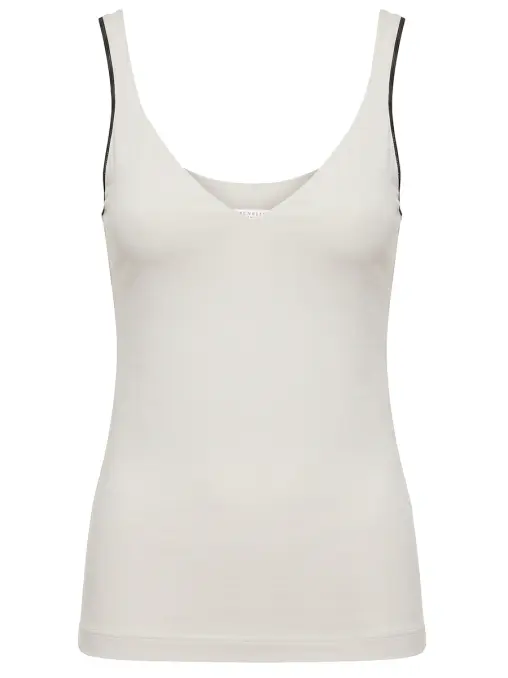 Топ хлопковый BRUNELLO CUCINELLI