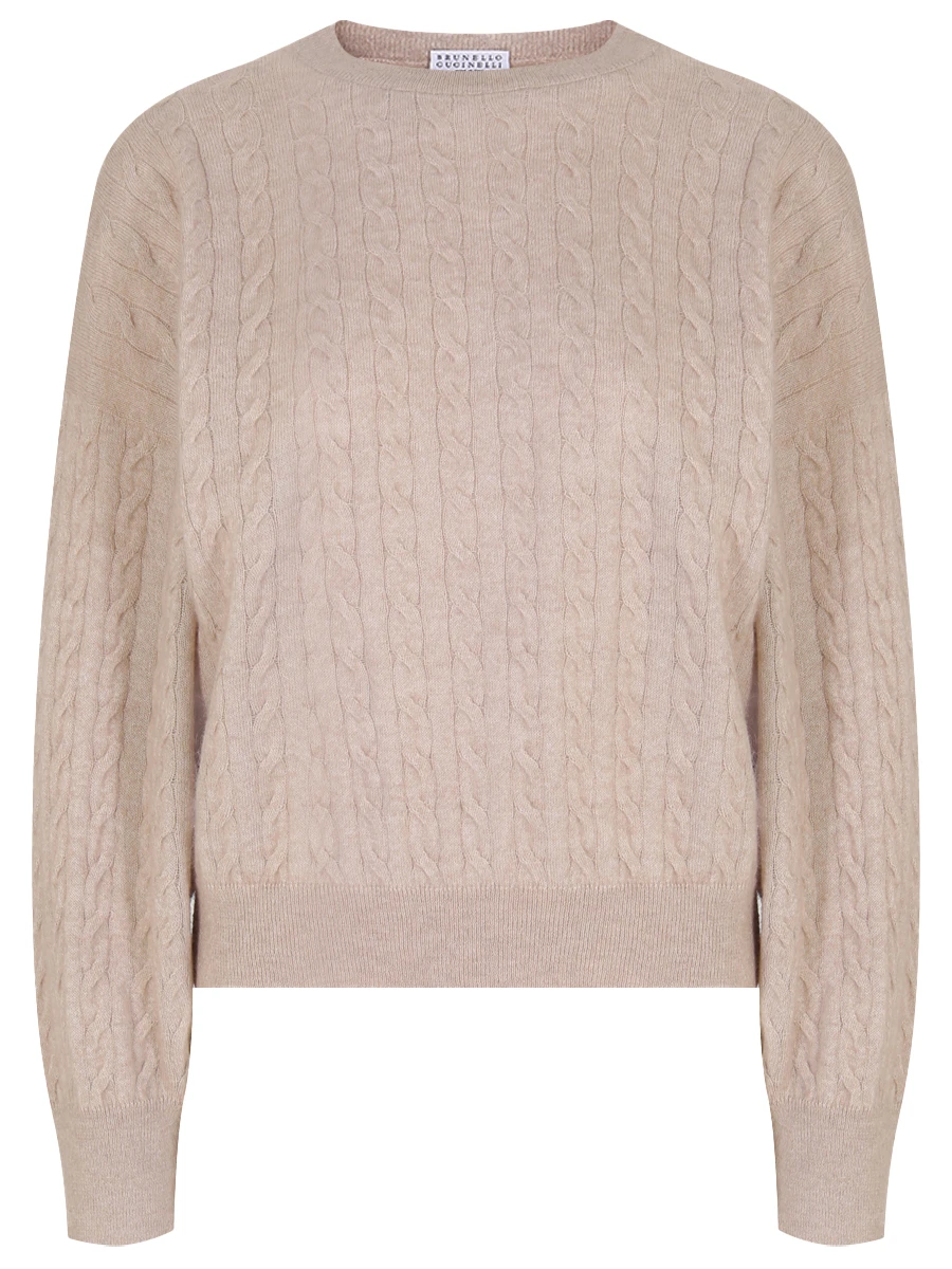 Джемпер из альпака и хлопка