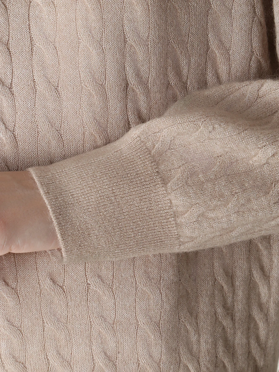 Джемпер из альпака и хлопка