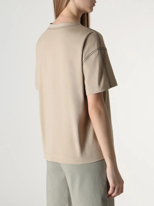 Футболка хлопковая BRUNELLO CUCINELLI
