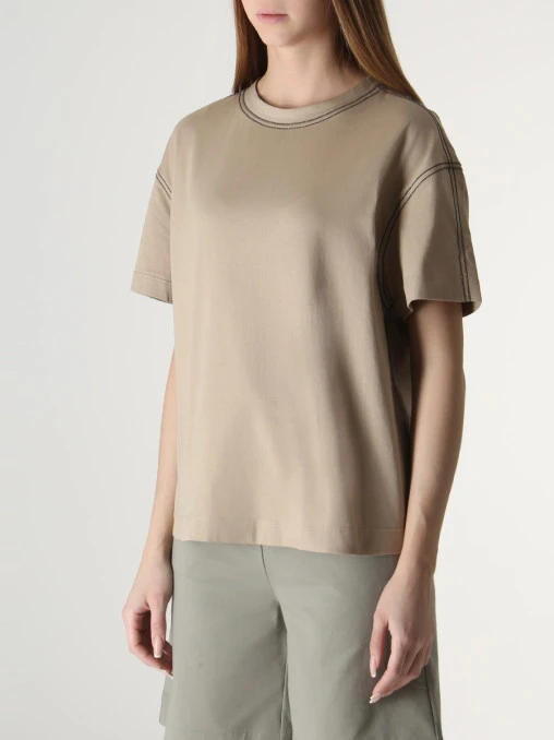Футболка хлопковая BRUNELLO CUCINELLI