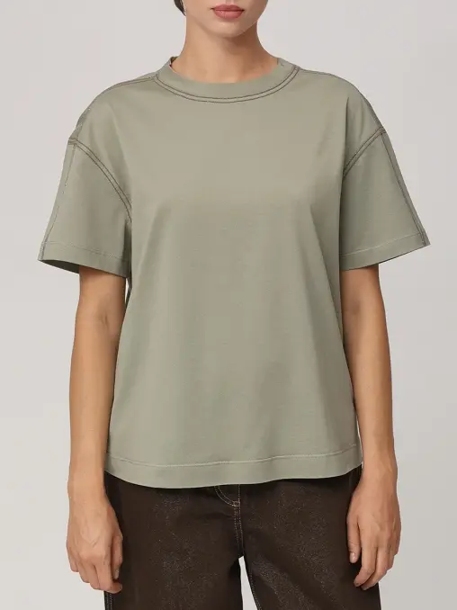 Футболка хлопковая BRUNELLO CUCINELLI