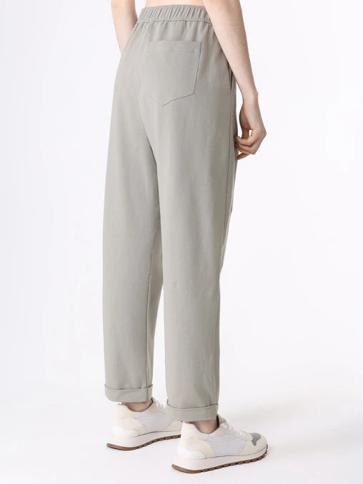 Брюки хлопковые BRUNELLO CUCINELLI