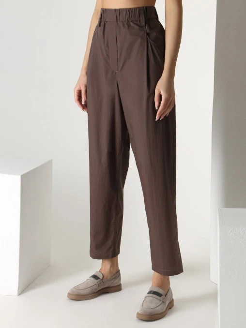 Брюки хлопковые BRUNELLO CUCINELLI