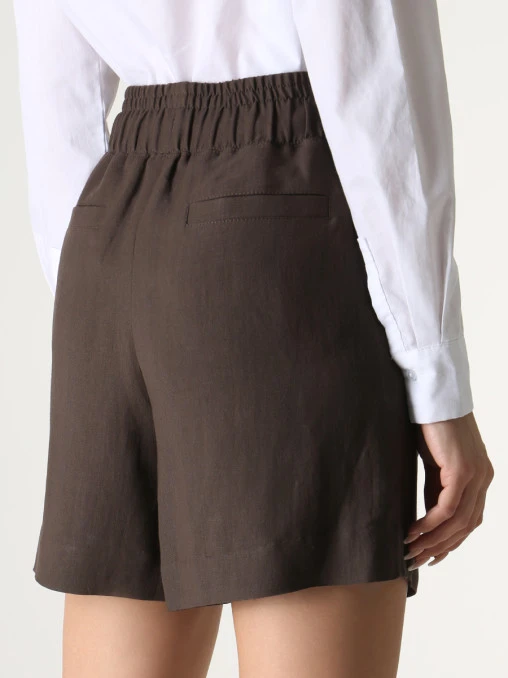 Шорты из вискозы BRUNELLO CUCINELLI