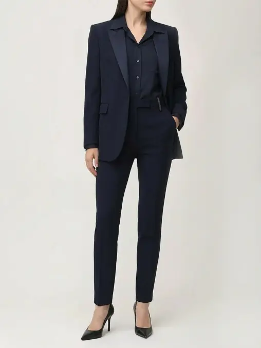 Брюки хлопковые BRUNELLO CUCINELLI