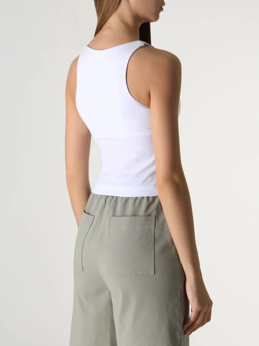 Топ хлопковый BRUNELLO CUCINELLI