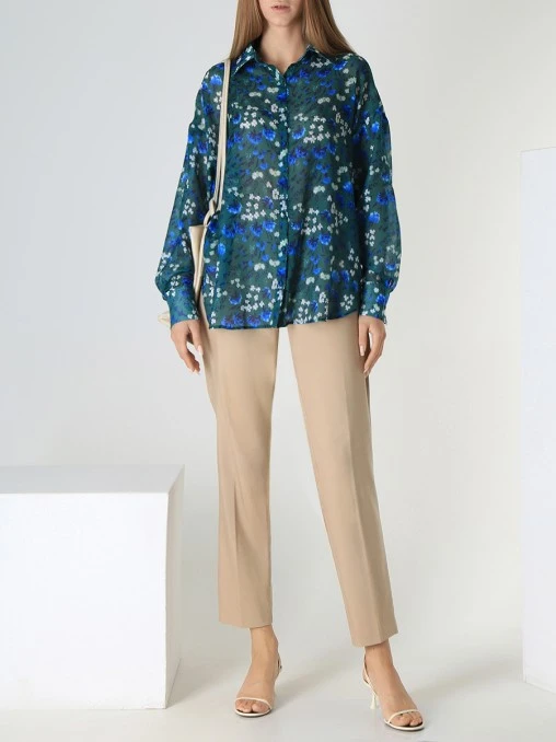 Брюки хлопковые ELENA MIRO