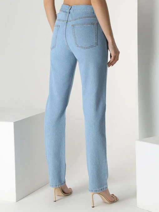 Джинсы хлопковые FORTE DEI MARMI COUTURE