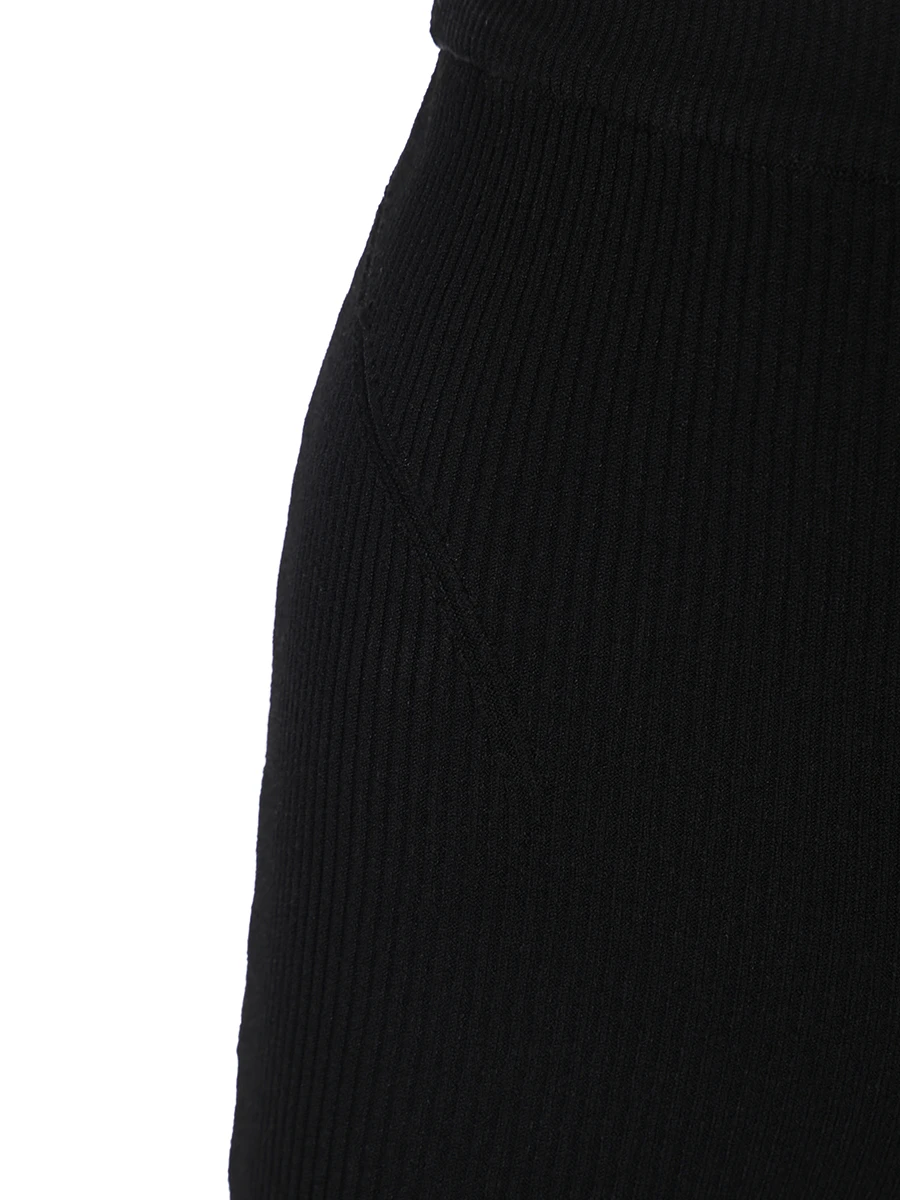 Брюки-клеш из вискозы