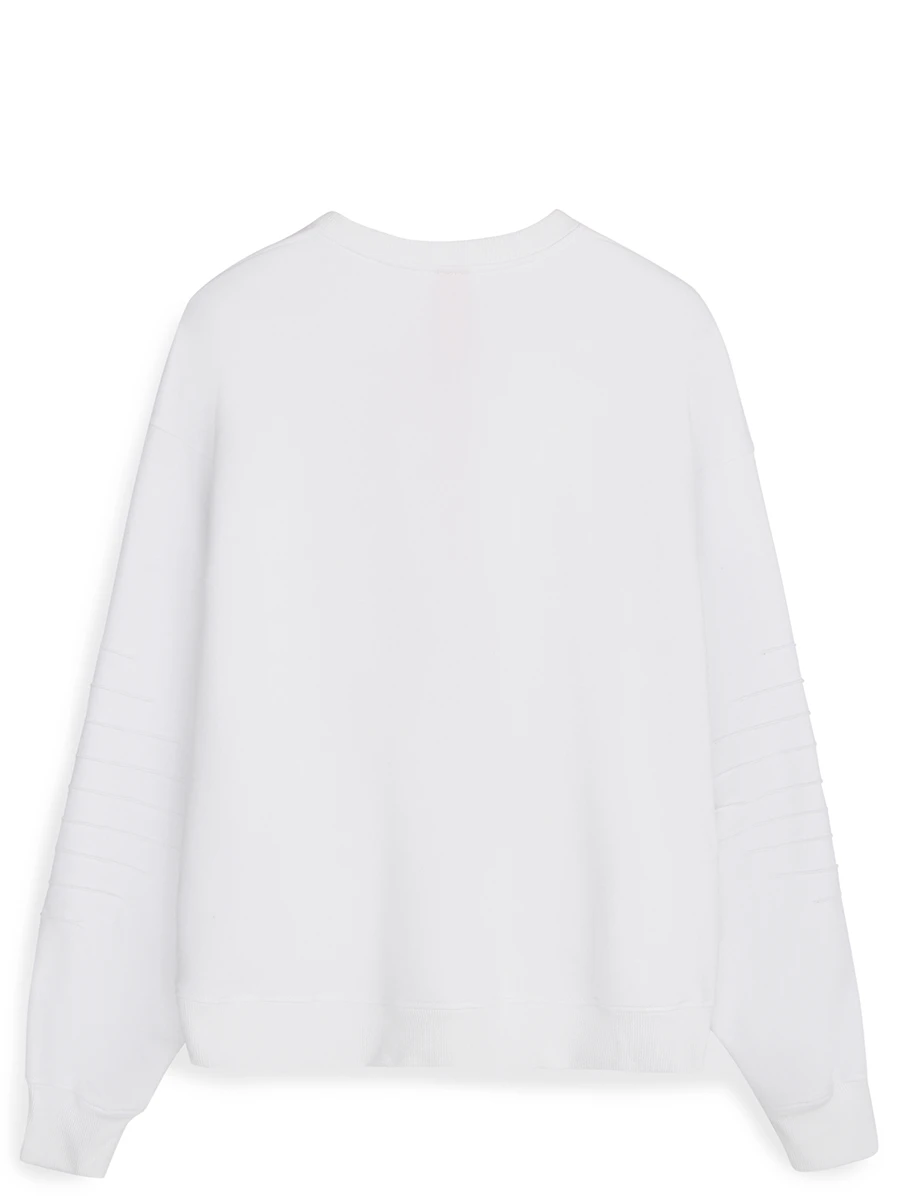 Свитшот хлопковый с принтом 404 Not Found |