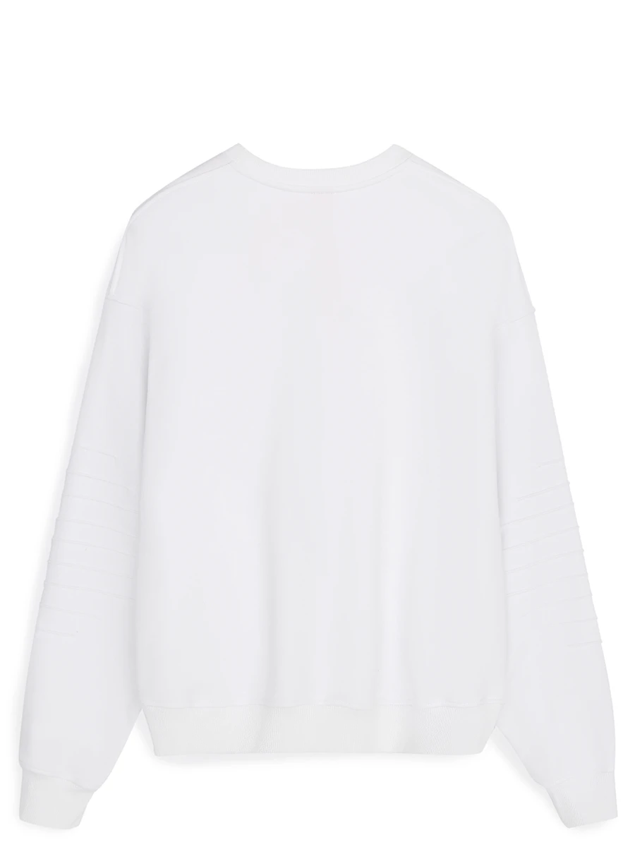 Свитшот хлопковый с принтом Politics