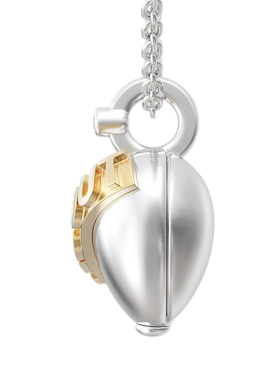 Колье "Сердце" серебряное