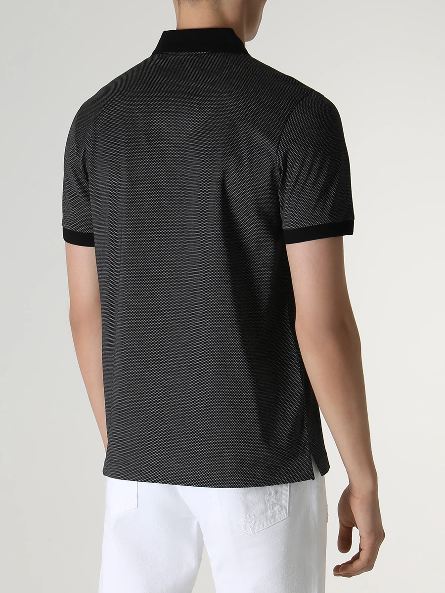 Поло Slim Fit хлопковое