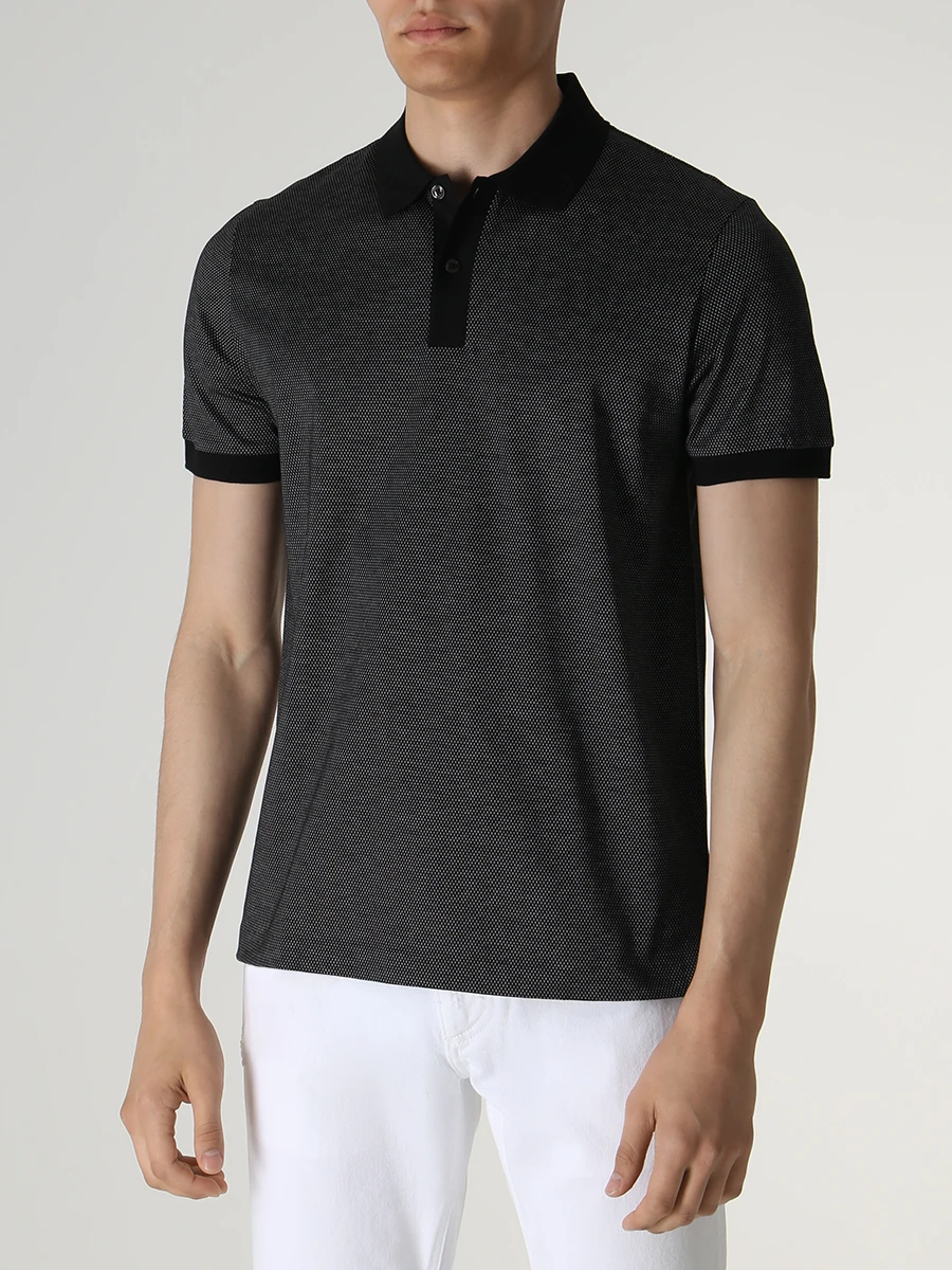 Поло Slim Fit хлопковое