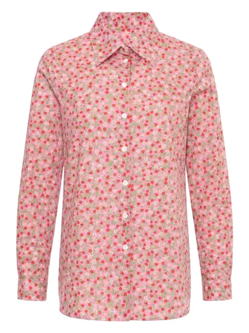Рубашка хлопковая PESCIOLINO ROSSO