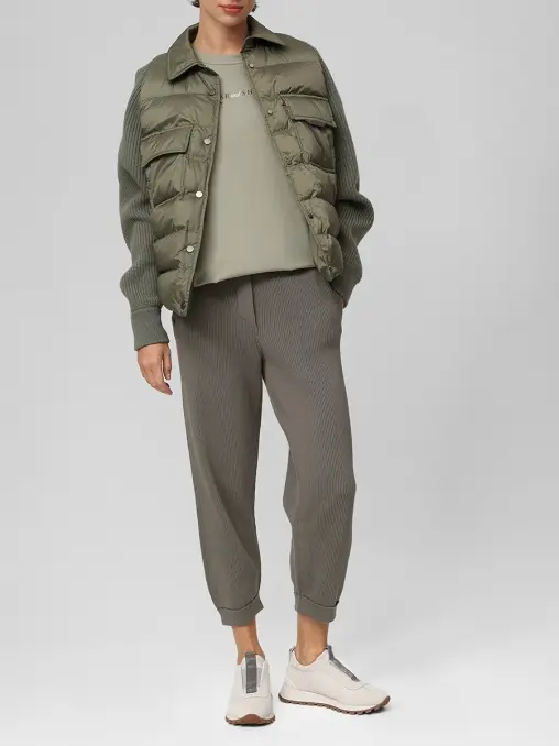 Брюки хлопковые BRUNELLO CUCINELLI