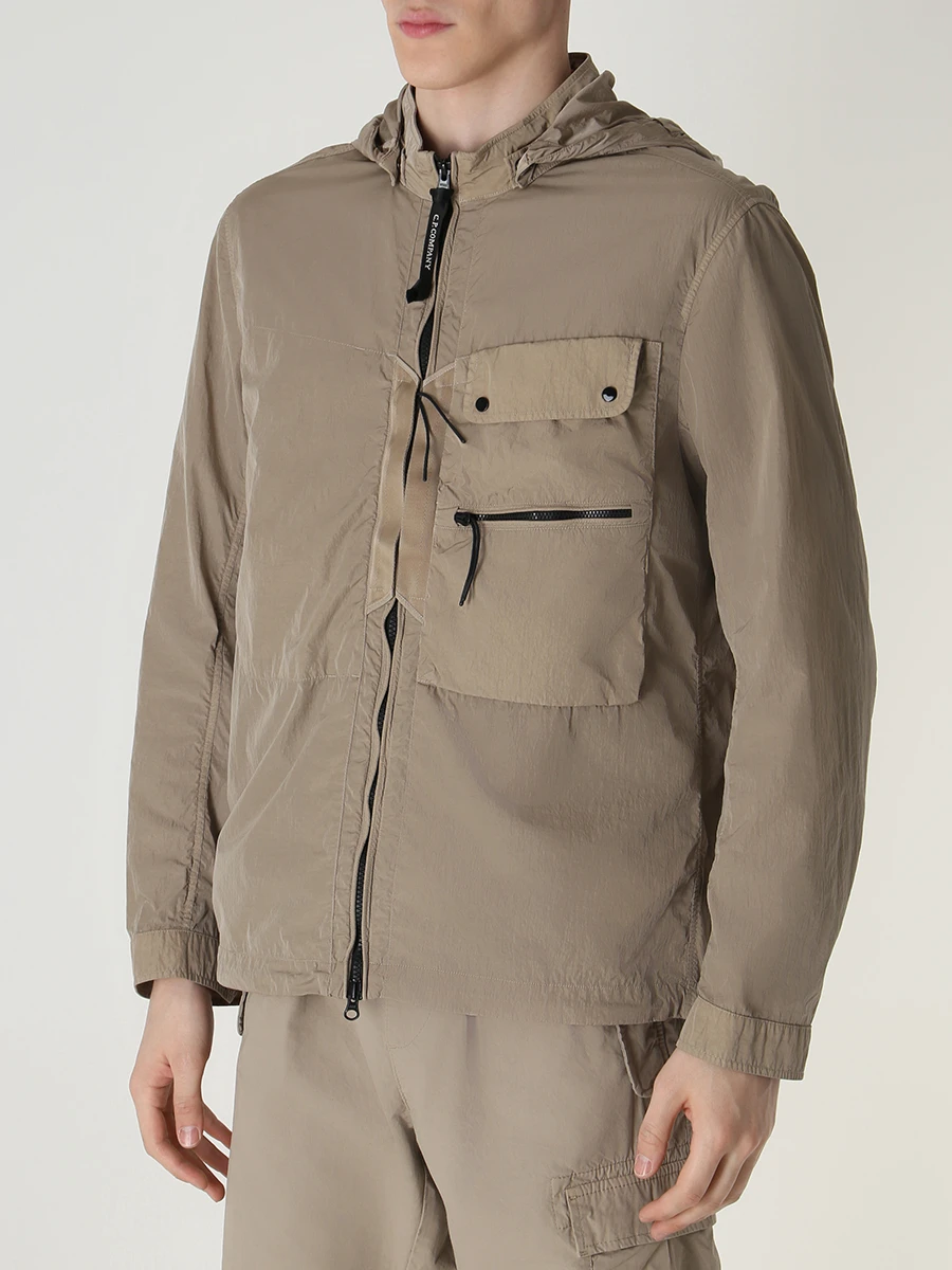 Ветровка однотонная