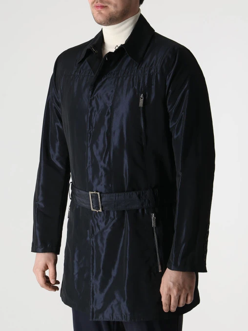 Плащ однотонный BIKKEMBERGS