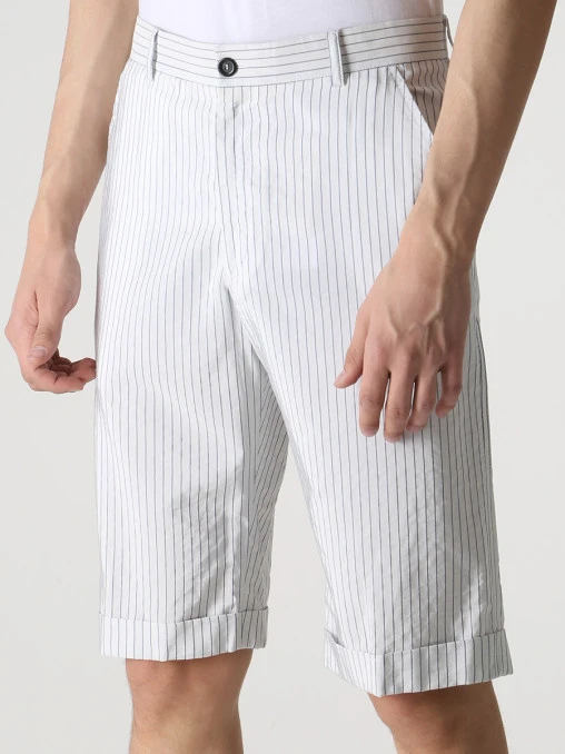 Шорты в полоску ARMANI COLLEZIONI