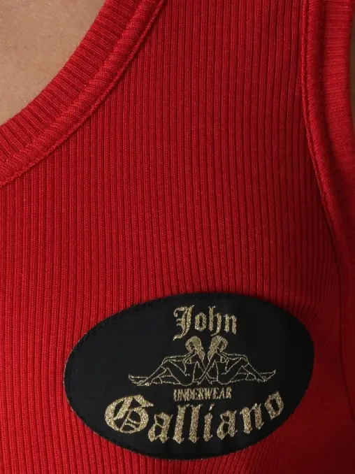 Майка из модала JOHN GALLIANO