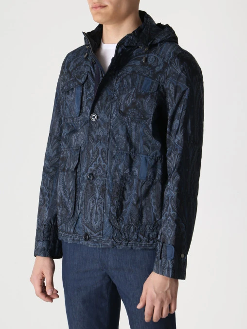 Куртка с накладными карманами ETRO