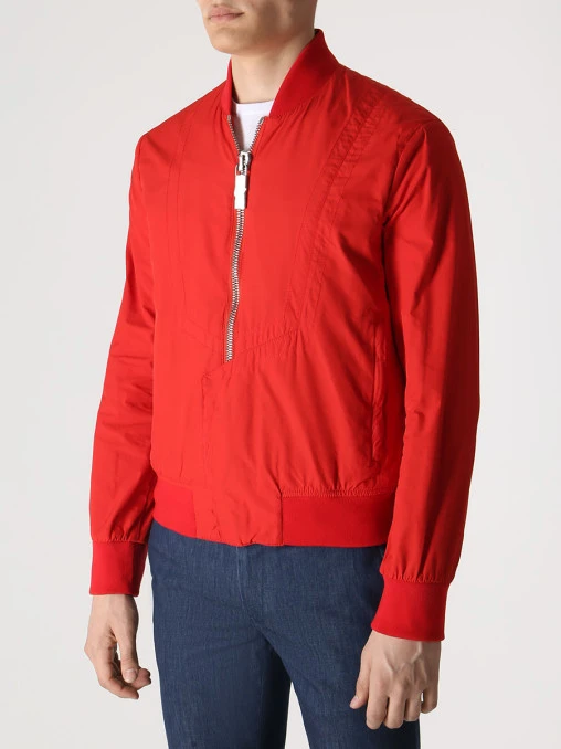 Бомбер однотонный BIKKEMBERGS