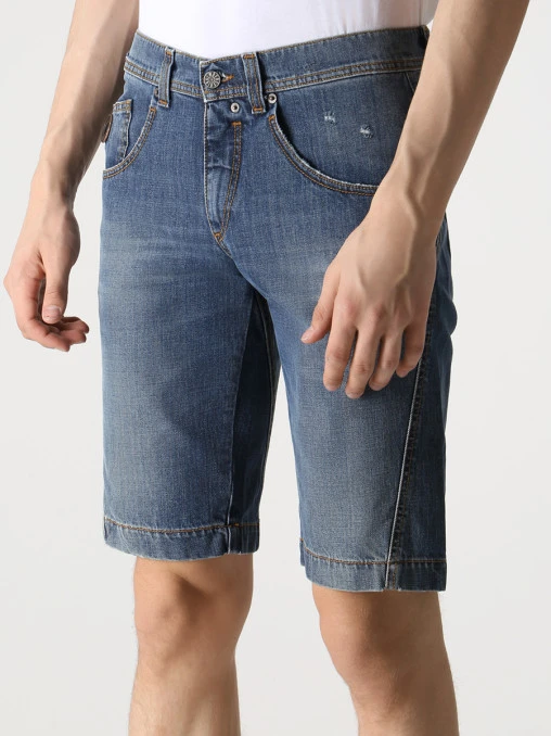 Шорты джинсовые BIKKEMBERGS