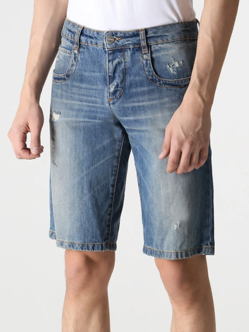 Шорты джинсовые BIKKEMBERGS