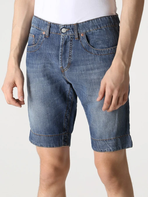 Шорты джинсовые BIKKEMBERGS