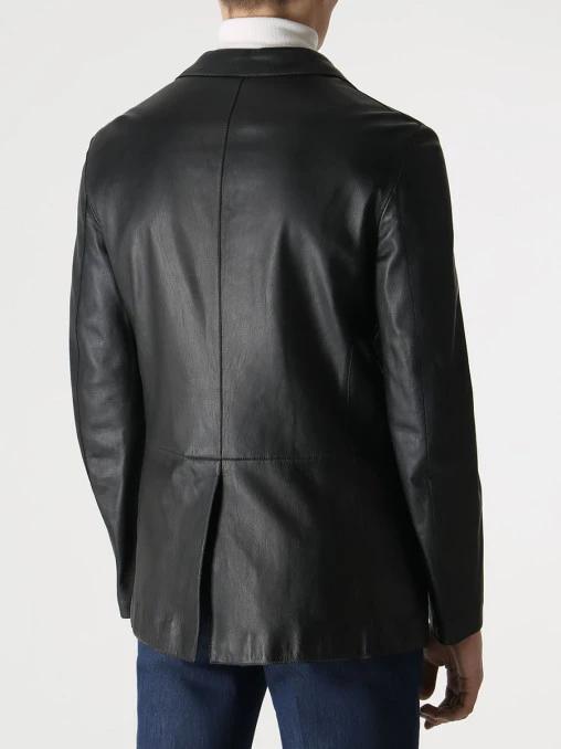Пиджак кожаный ARMANI COLLEZIONI