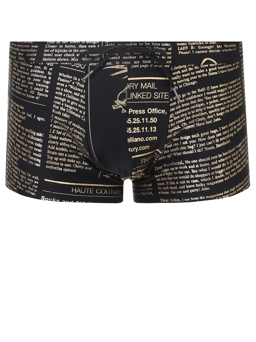 Шорты плавательные с принтом