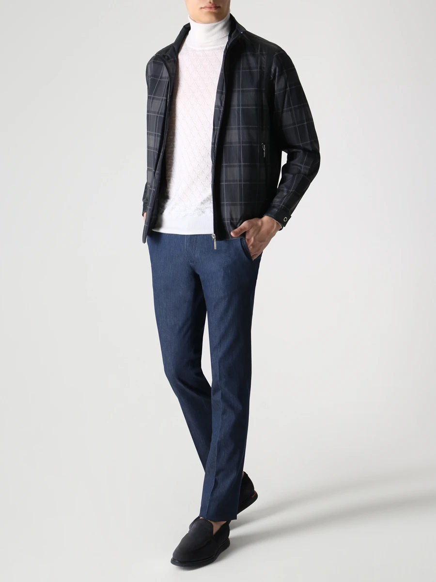 Куртка хлопковая в клетку